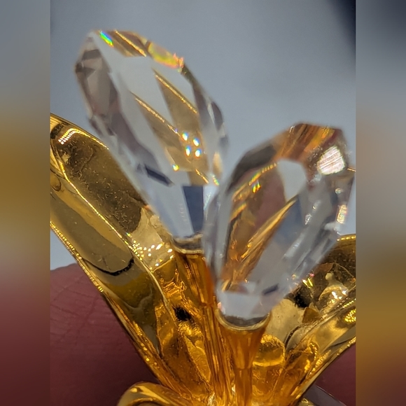 Retired SWAROVSKI CRYSTAL MEMORIES – CALLA LILLIES GOLD 675654 - Picture 8 of 14